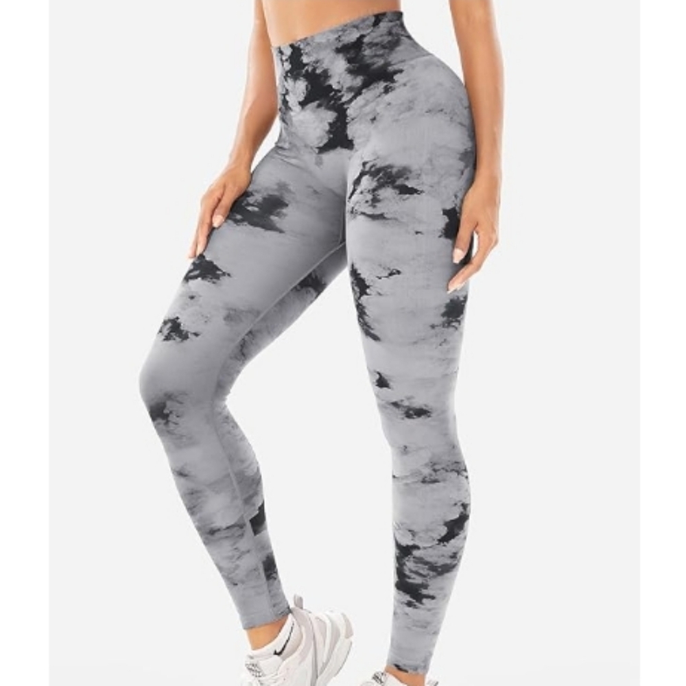 Workout Jada Scrunch Leggings Seamless Yoga Pants Marble